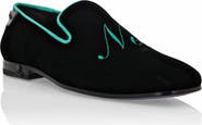 PHILIPP PLEIN Velvet Loafers Men