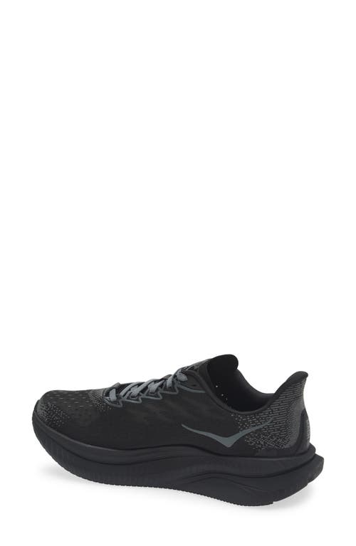 Hoka Mach 6 Running Shoe In Black