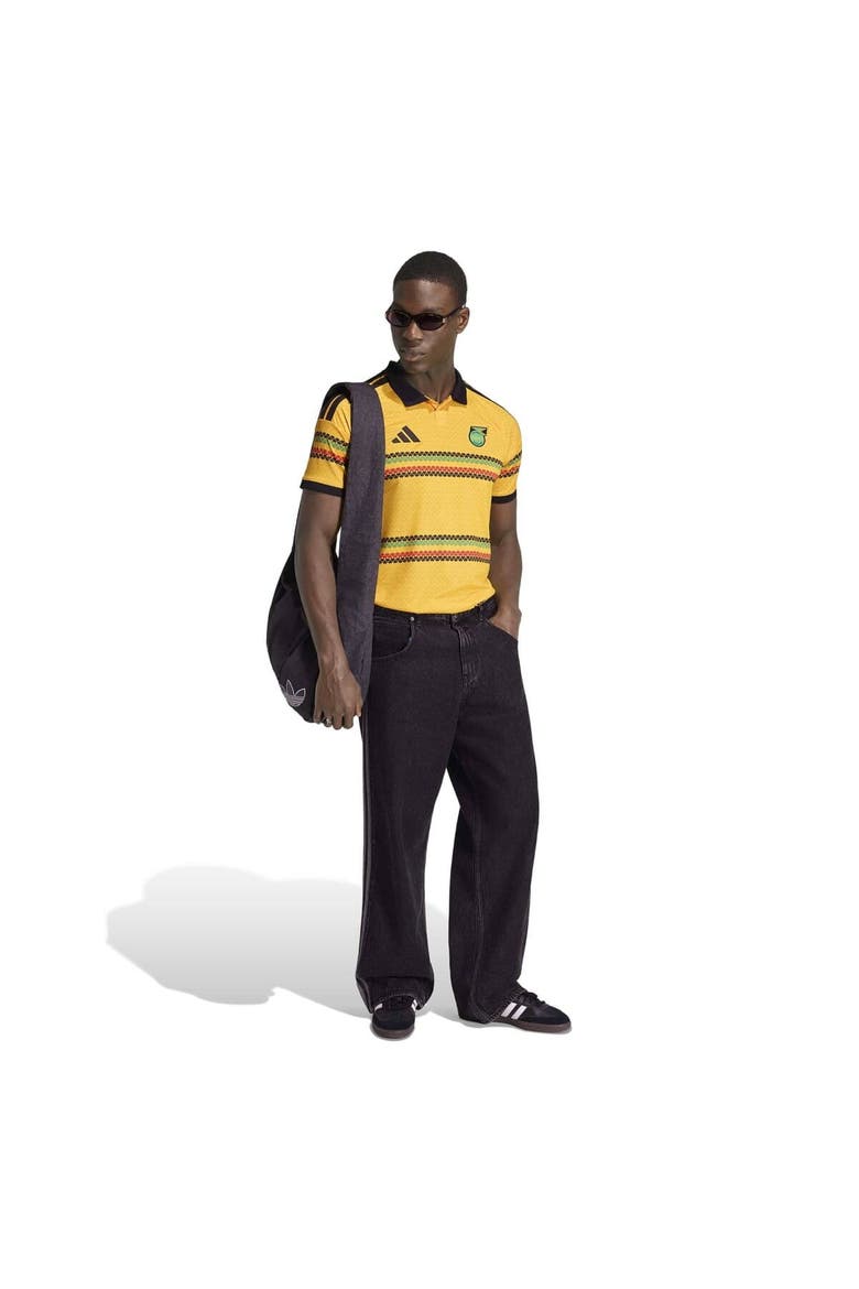 Men's adidas  Yellow Jamaica National Team 2026 Home Replica Jersey, Alternate, color, Yellow