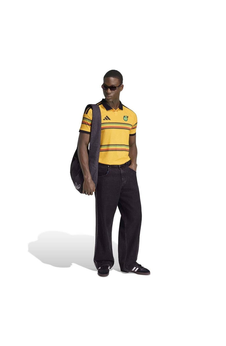 adidas Men's adidas Yellow Jamaica National Team 2026 Home Replica Jersey, Alternate, color, Yellow