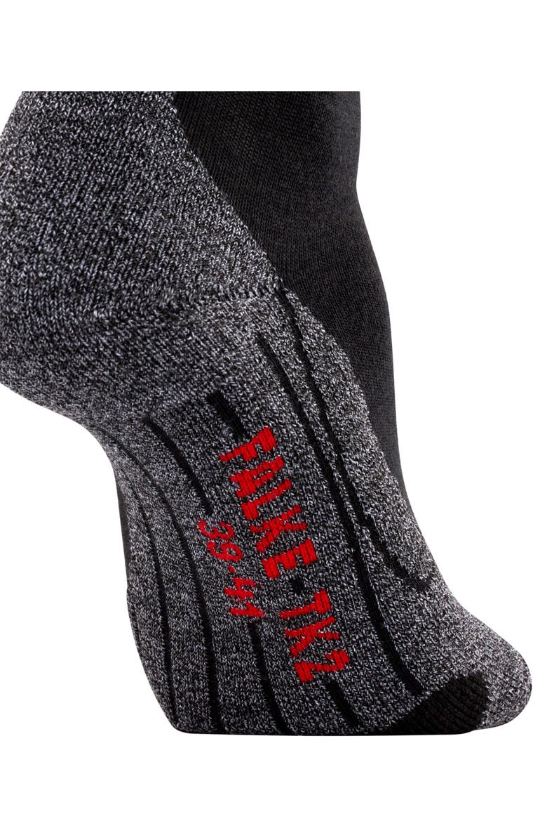 Falke TK2 Explore Hiking Socks, Alternate, color, Black-Mix