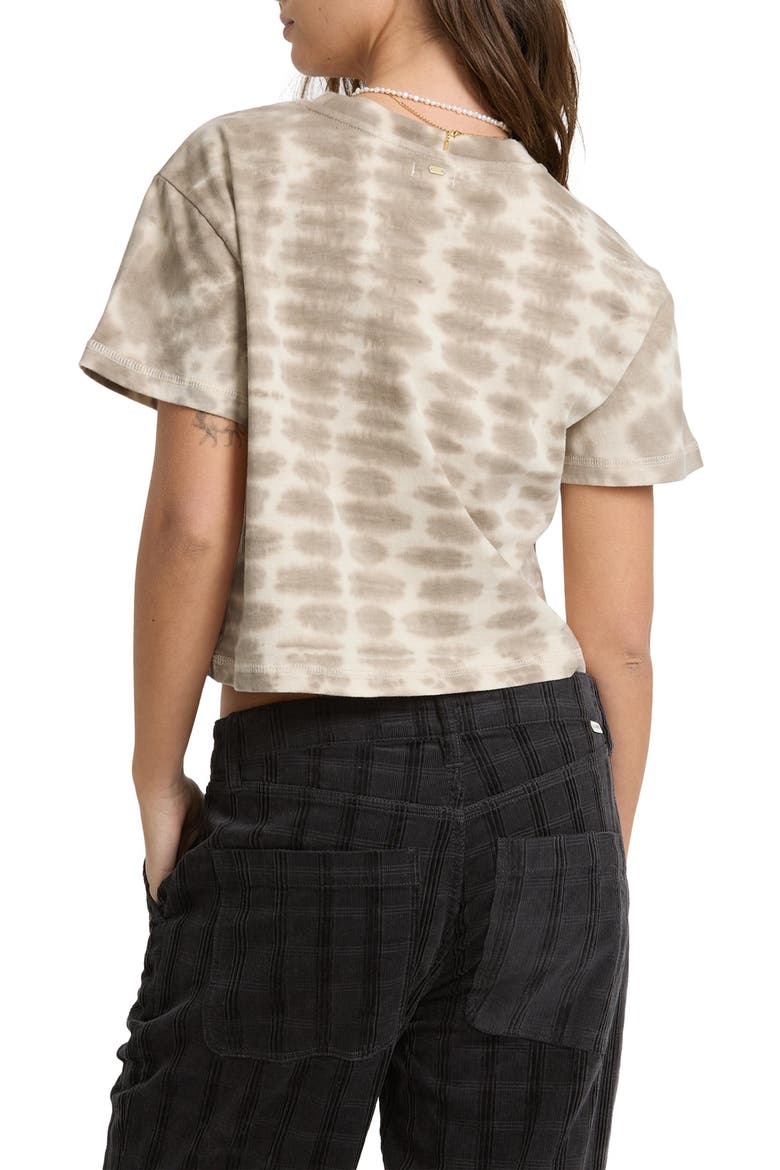 Holidazed Tie Dye Embroidered T-Shirt, Alternate, color, COBBLESTONE