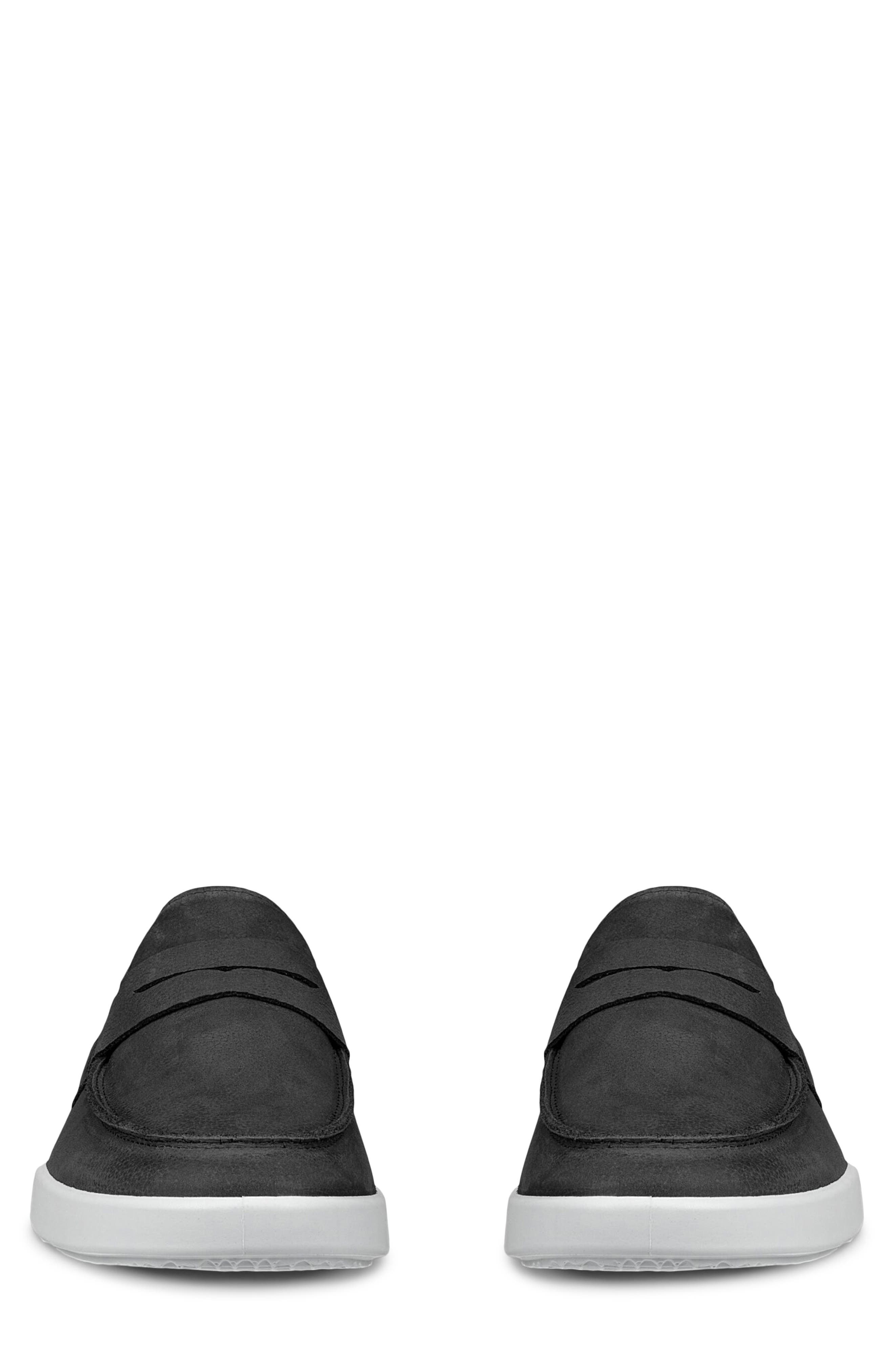 ECCO Travel Penny Loafer, Alternate, color, Black