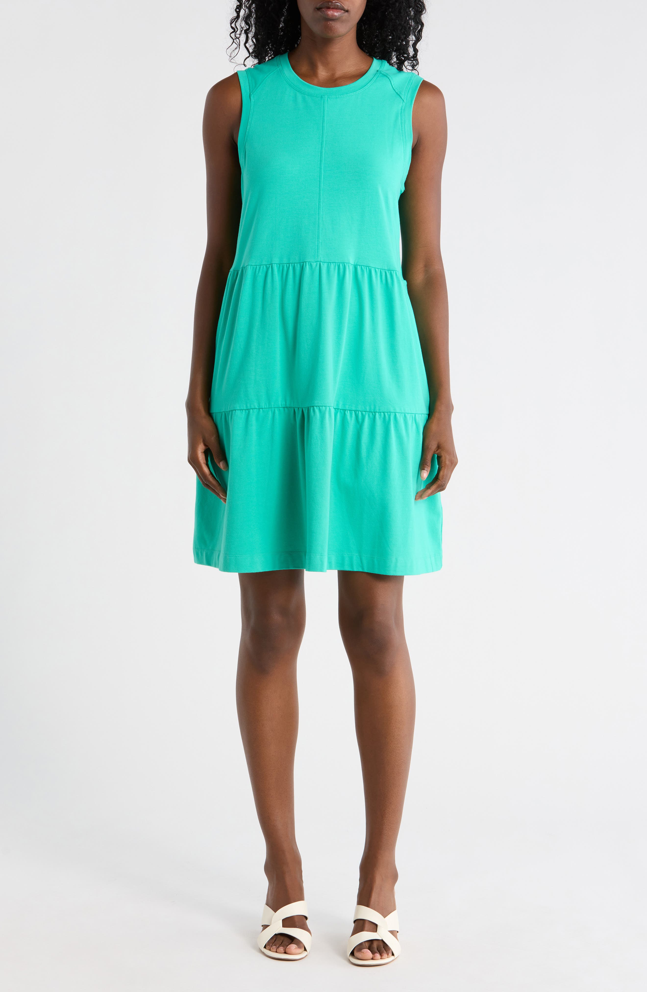 Crewneck Tiered Dress - image 3