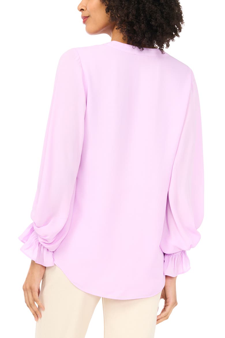 Ruffle Cuff Top, Alternate, color, DUSTY LAVENDER