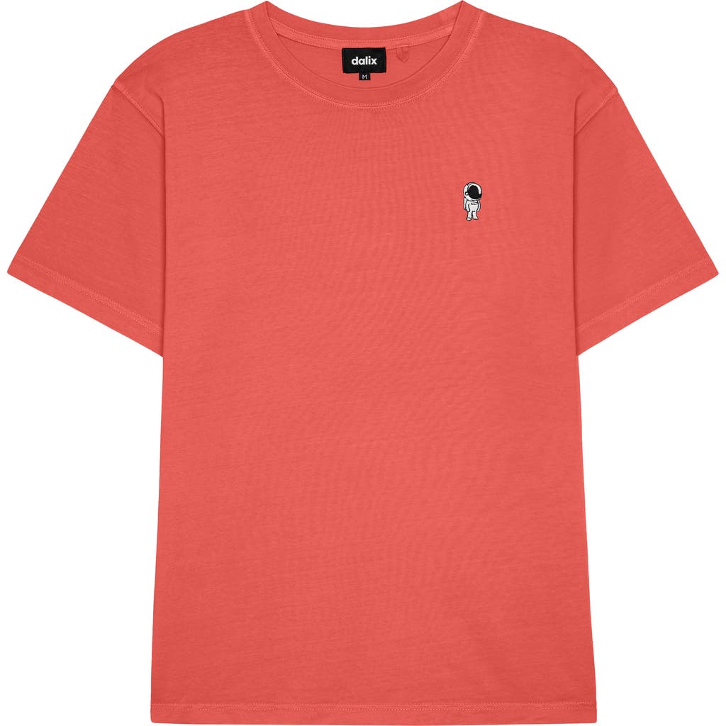 Dalix Mens Astronaut Midweight Garment Dye Tee