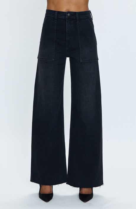 Penny Wide Leg Utility Jeans