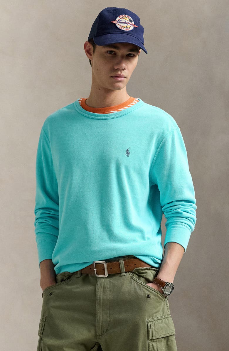 Polo Ralph Lauren Spa French Terry Sweatshirt, Alternate, color, 