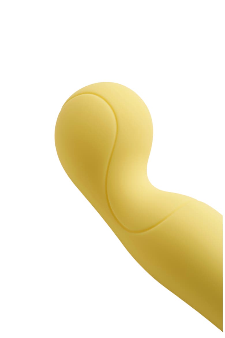 The Tennis Coach Vibrator, Alternate, color, YELLOW