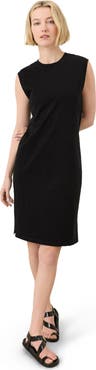 Pact Organic Cotton Soft-Slub Essential Muscle Tee Dress