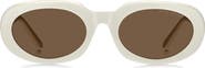 Marc Jacobs 53mm Oval Sunglasses