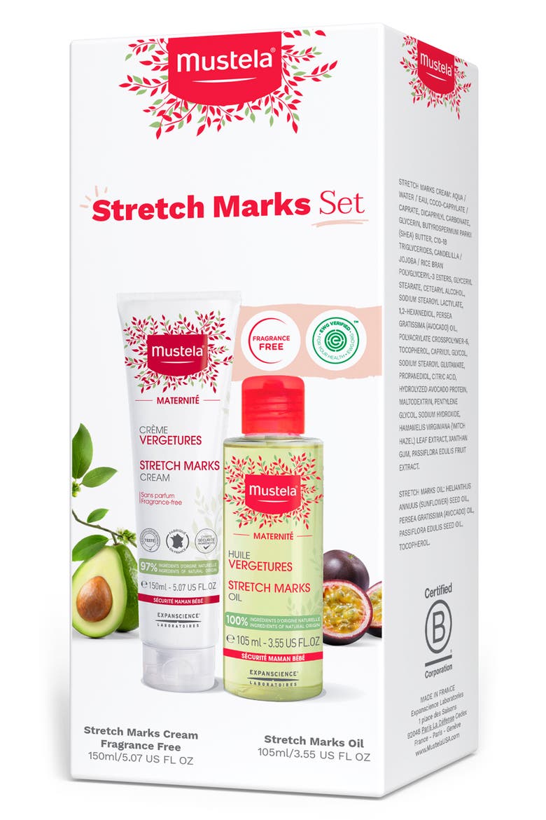 Stretch Marks Cream & Stretch Marks Oil Duo, Alternate, color, WHITE