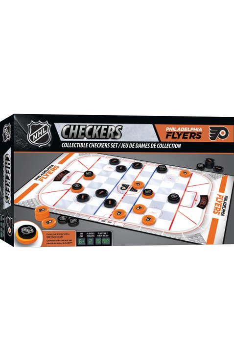 Philadelphia Flyers Checkers Board Game