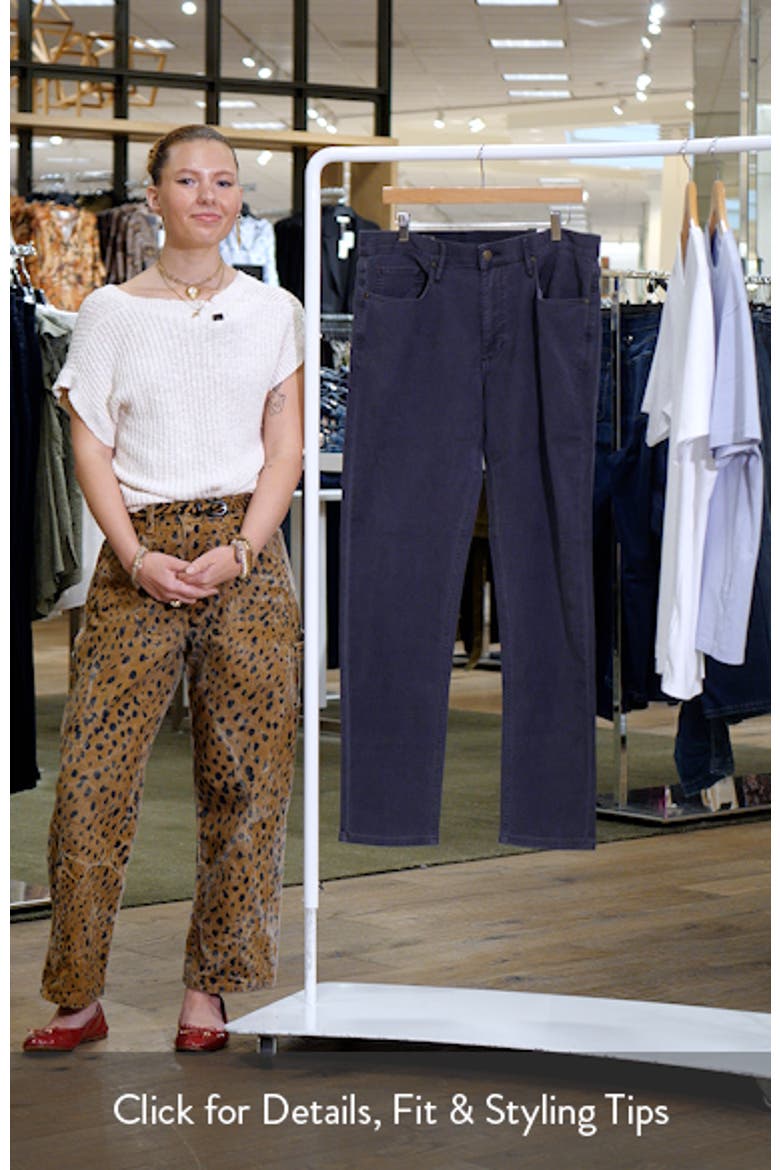 Flex Slim Straight Leg Stretch Twill Pants video