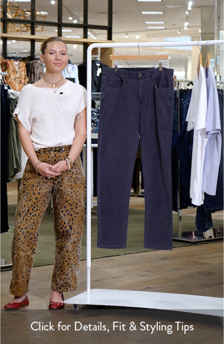 Flex Slim Straight Leg Stretch Twill Pants, sales video thumbnail