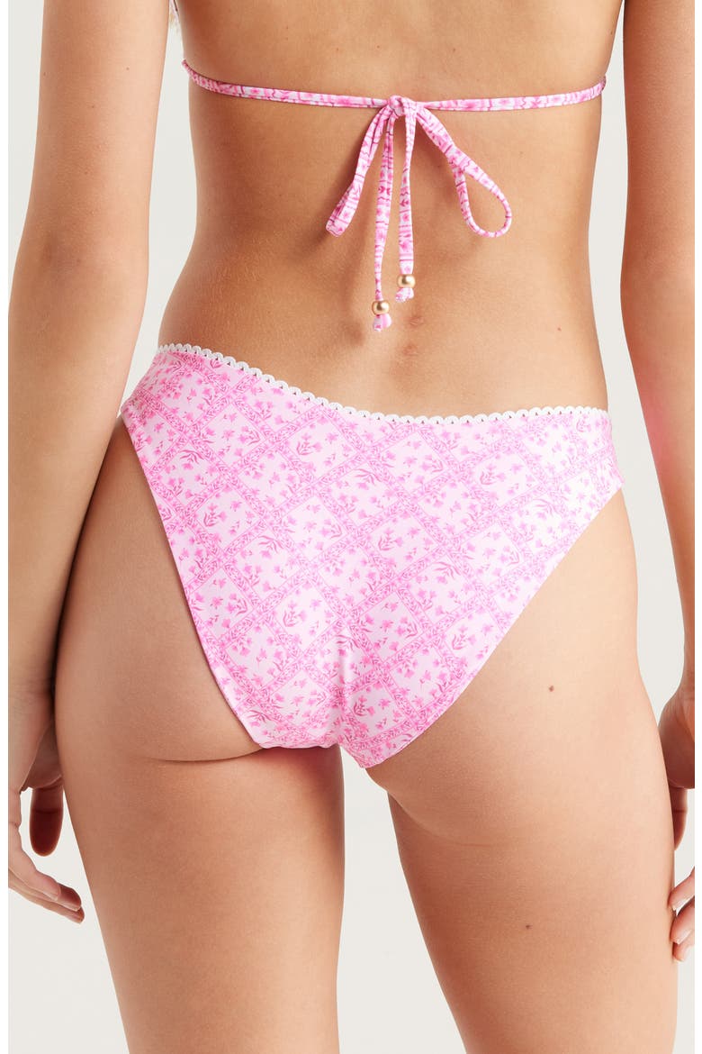 High Cut Bikini Bottoms, Alternate, color, STARLIGHT SALOON