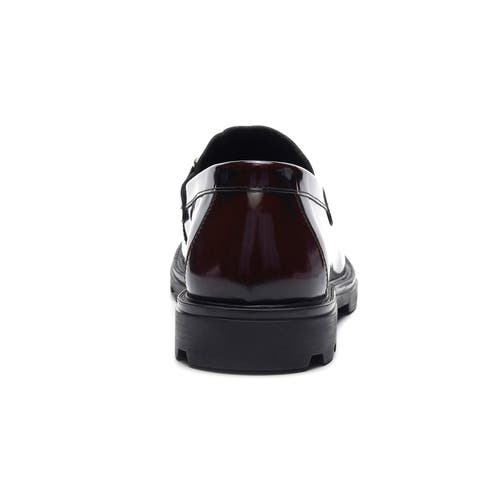 A. Veer Samuel Bit Loafer In Bordo