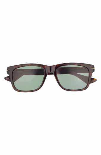 Montblanc 54mm Square Sunglasses
