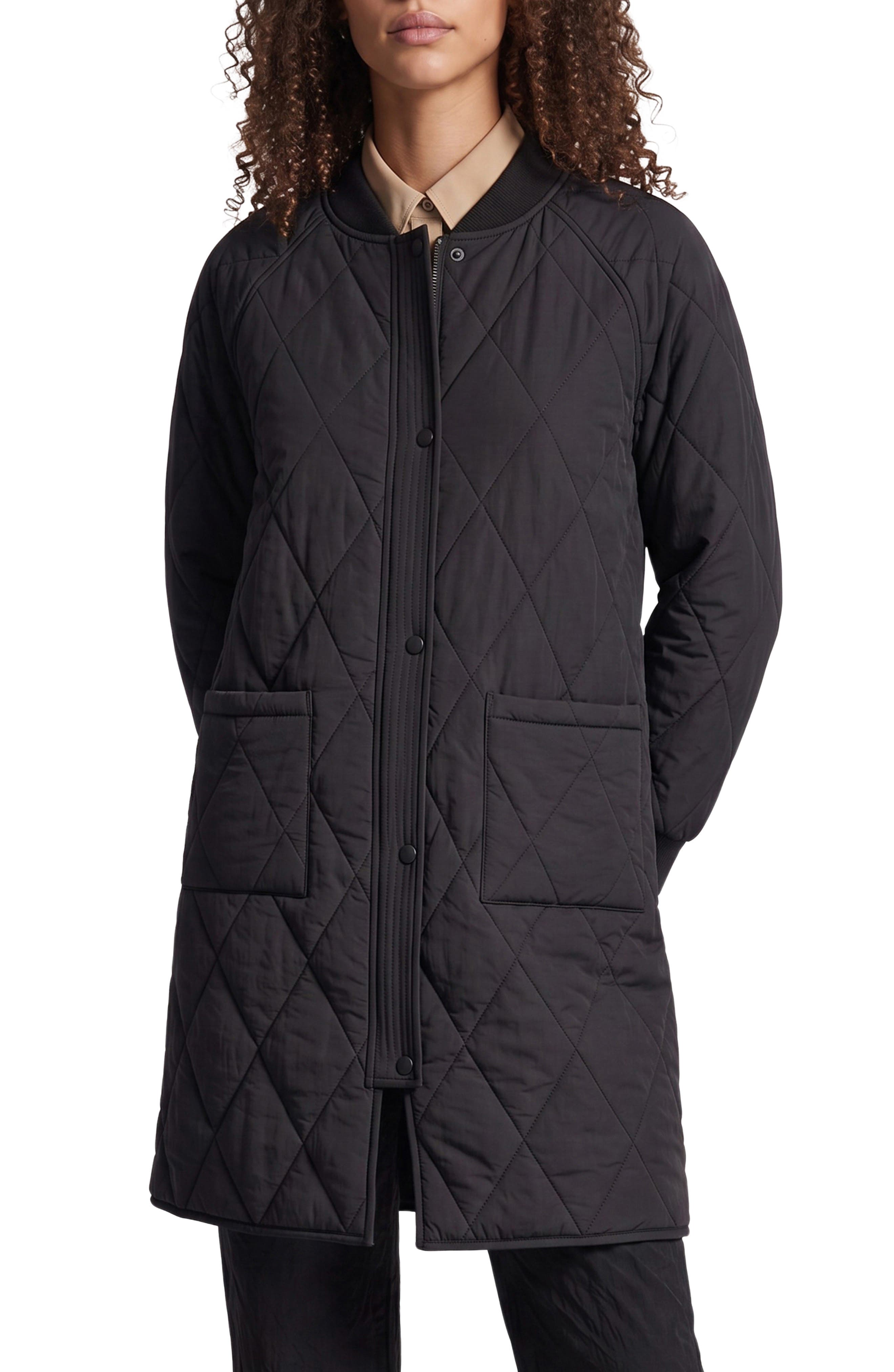 Francine Long Quilted Jacket
