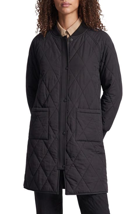 Francine Long Quilted Jacket