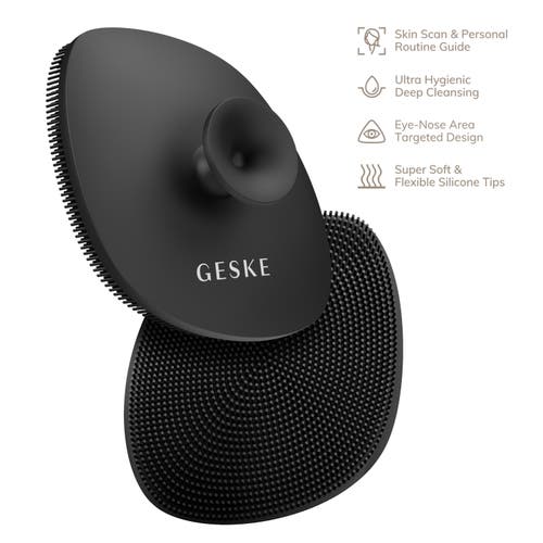 Geske Smartappguided Facial Brush With Handle | 4 In Gray