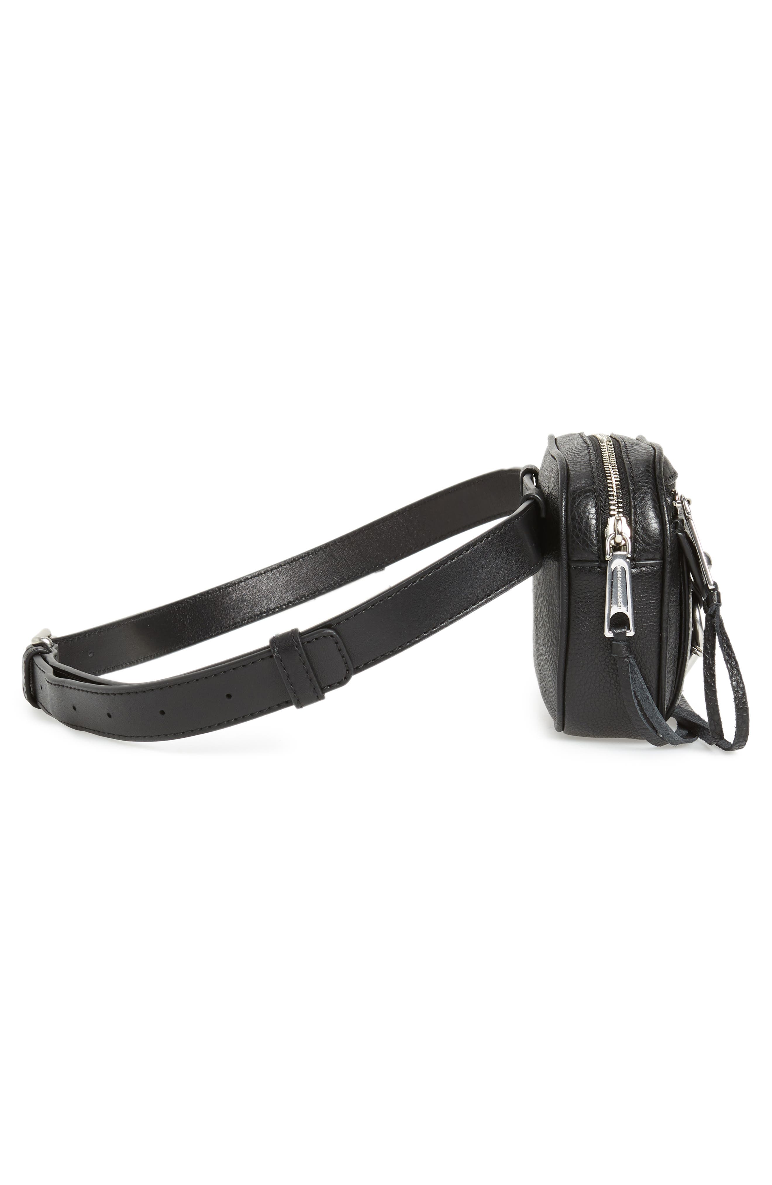 Rebecca Minkoff Blythe Leather Belt Bag, Alternate, color, 