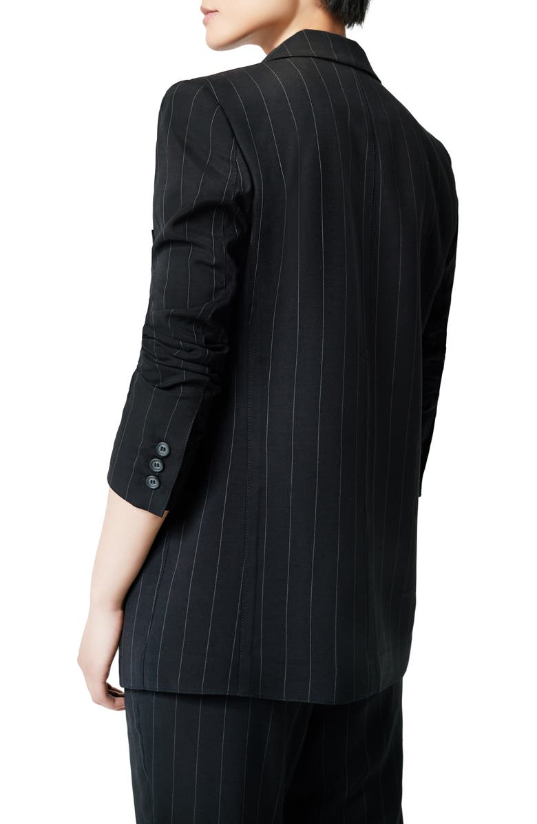 Smythe '90s Pinstripe Blazer, Alternate, color, 