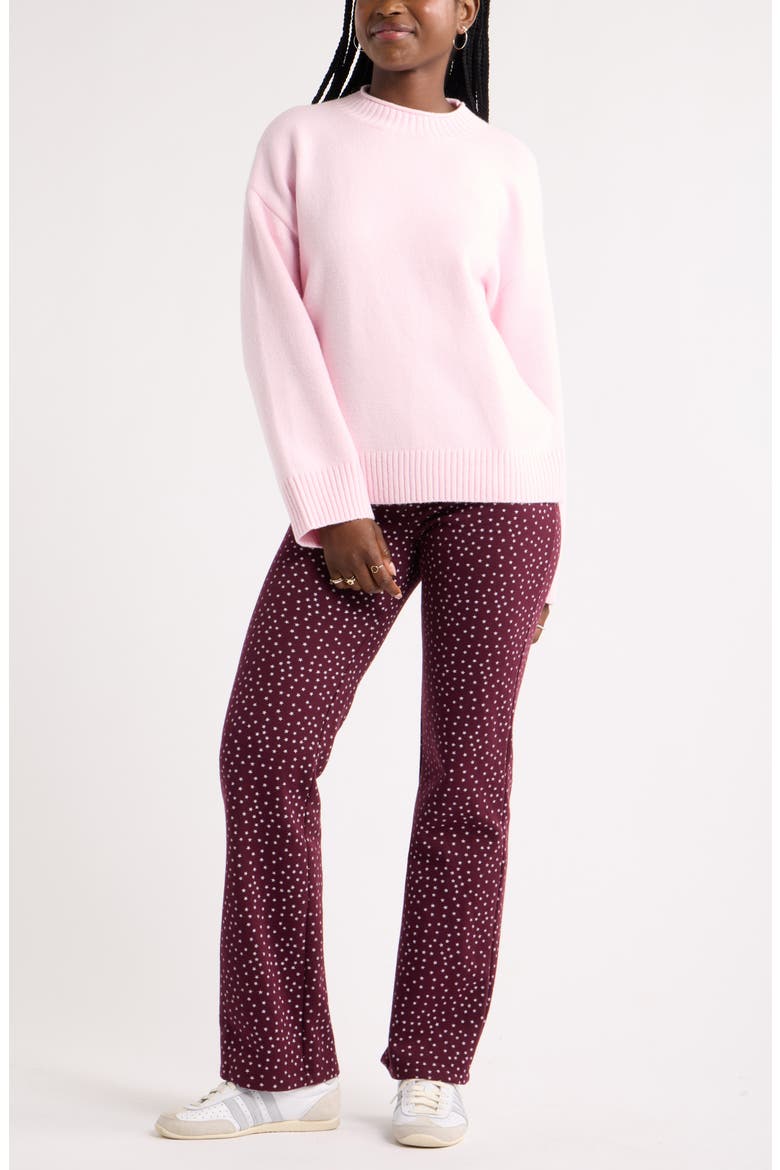 Everyday Easy Cotton Blend Sweater, Alternate, color, PINK BALLERINA