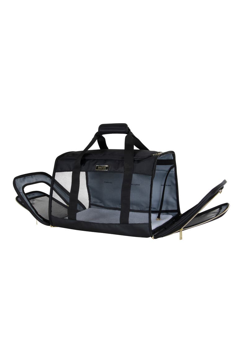 Pet Carrier Duffle Bag, Alternate, color, BLACK