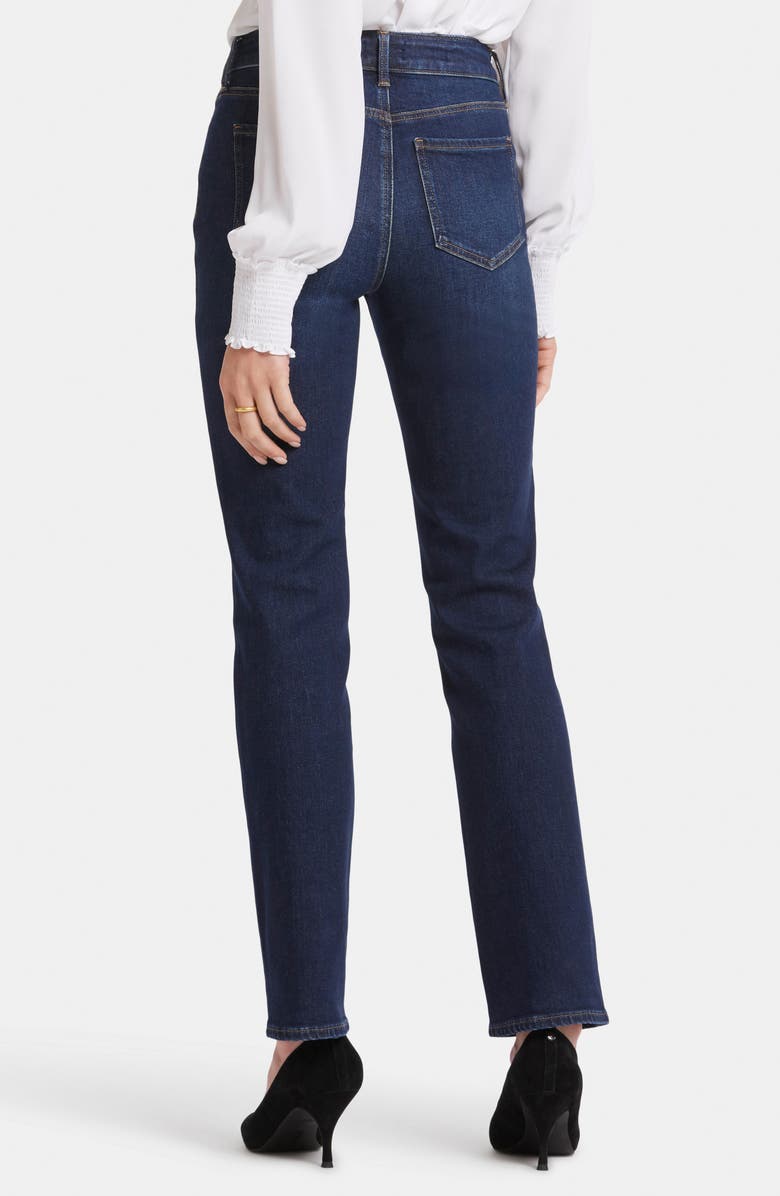 NYDJ Marilyn High Waist Straight Leg Jeans, Alternate, color, Riverbridge