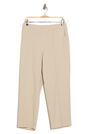 Vince Tapered Pull-on Pants In Marzipan