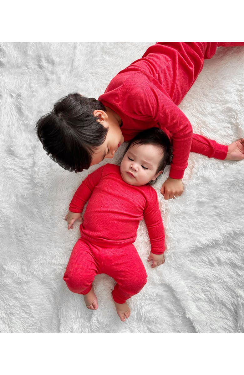 CITY THREADS Boys Soft & Cozy Thermal Long Johns 2-Piece Set, Alternate, color,