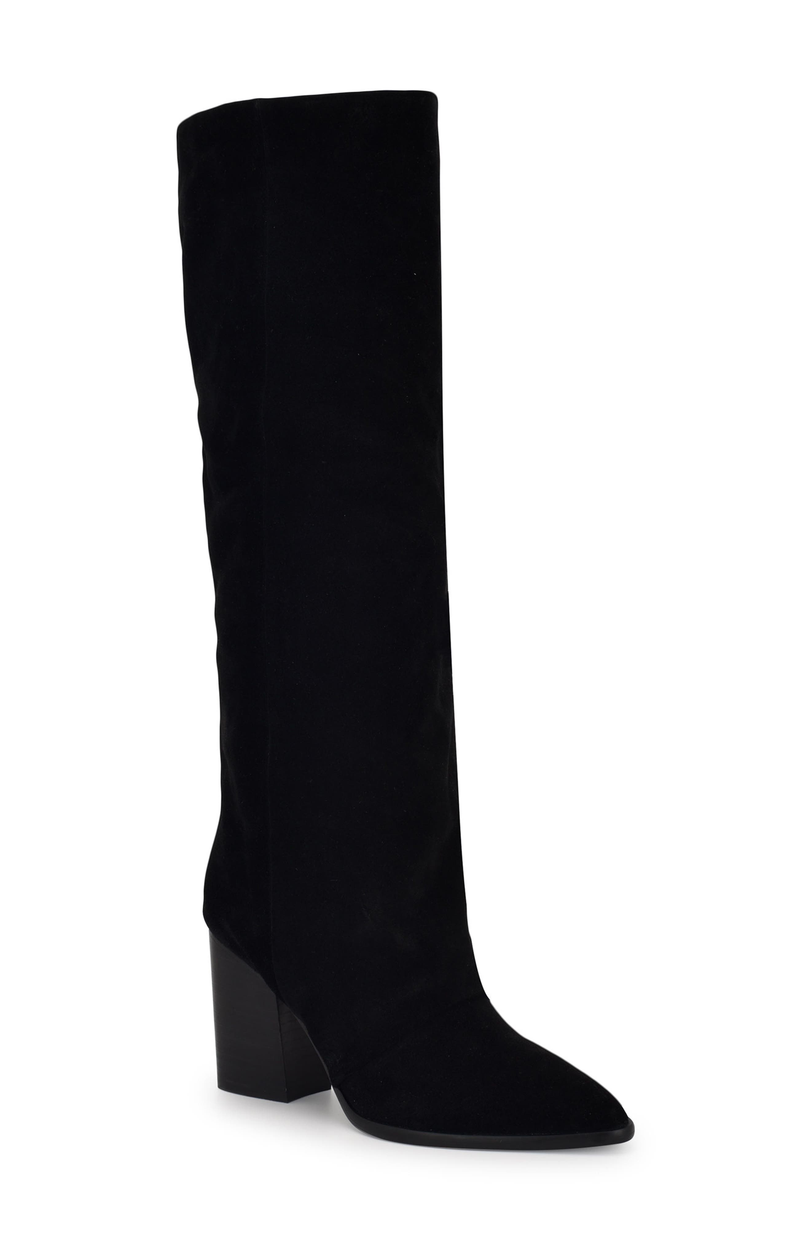 Nine West Chicke Pointed Toe Knee High Boot, Main, color, 