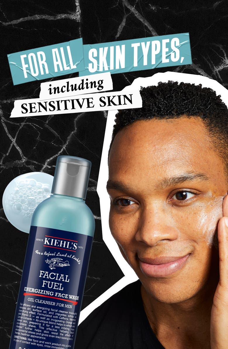 Kiehl's Since 1851 Facial Fuel Energizing Face Wash for Men, Alternate, color, 