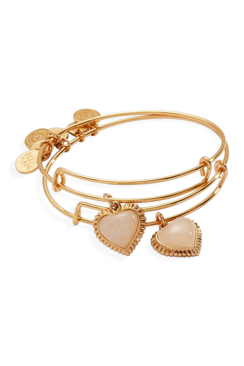 Mother & Daughter Bracelet Set of 2, Alternate, color, Gold