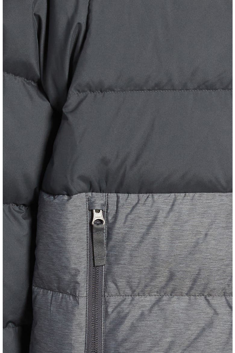 Kids' Water Repellent Down Parka, Alternate, color, MEDIUM GREY HEATHER