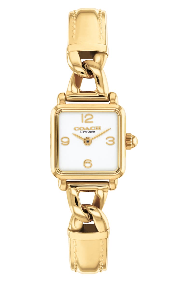 Cass Bracelet Watch, 18mm, Main, color, SILVER WHITE