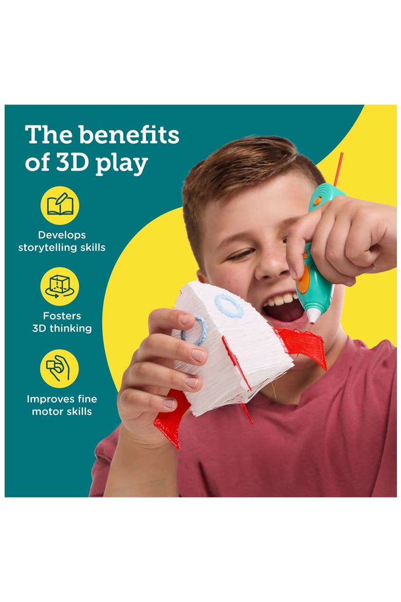 Start+ 3D Pen Set, Alternate, color, MULTICOLOR