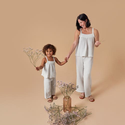 Modern Moments™ By Gerber Top And Cropped Pants Set In Light Blue Stripe