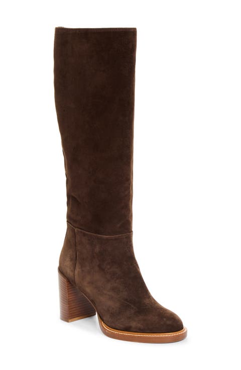 Bocca Suede Knee High Boot