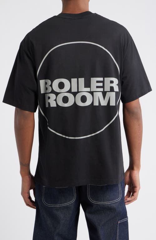 Boiler Room Core Logo Graphic T-shirt In Black
