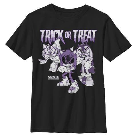 Boys Sonic The Hedgehog Trick-or-treat Creatures T Shirt