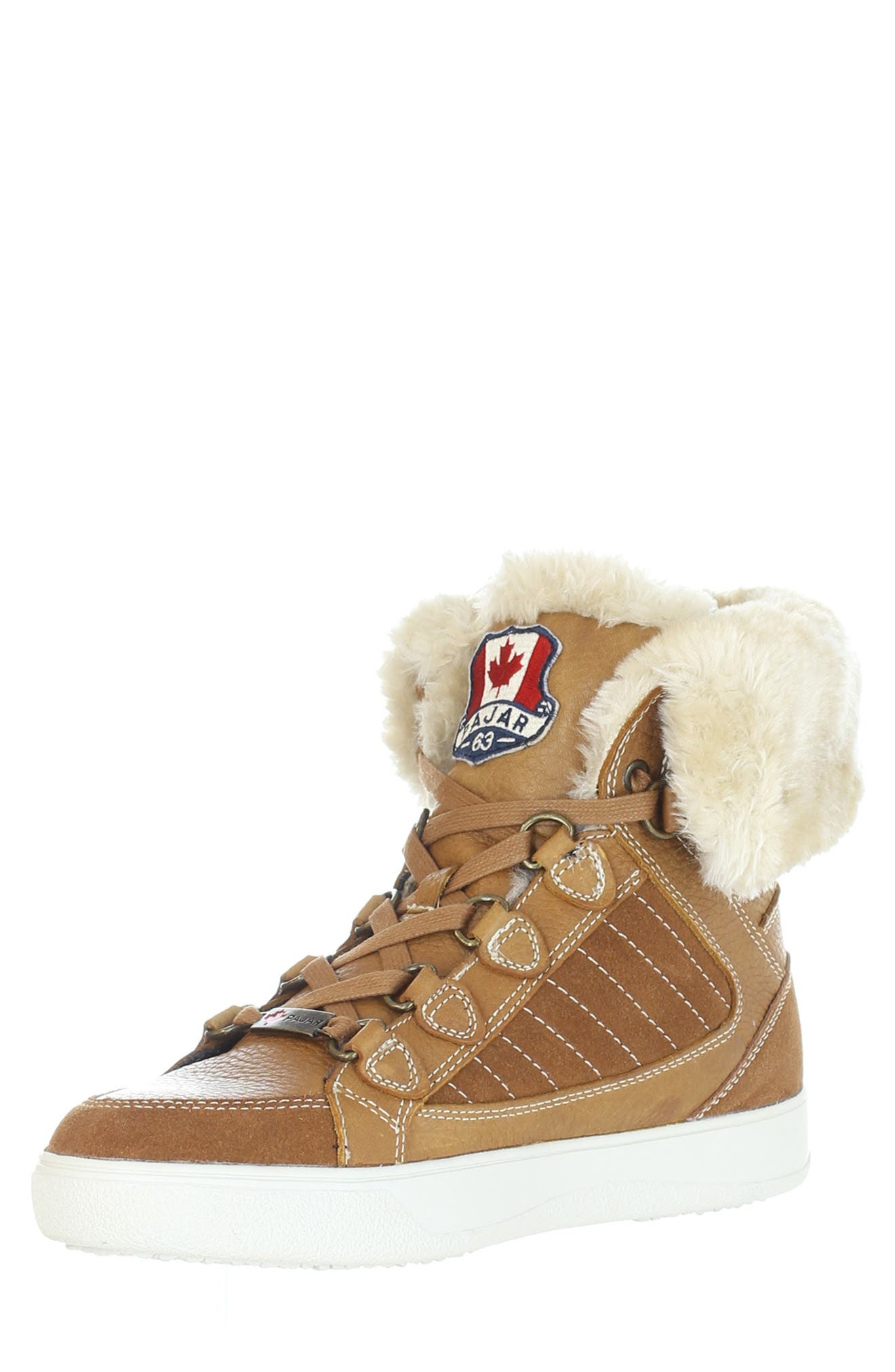 Pajar 'Lauren II' Sneaker, Alternate, color, Cognac