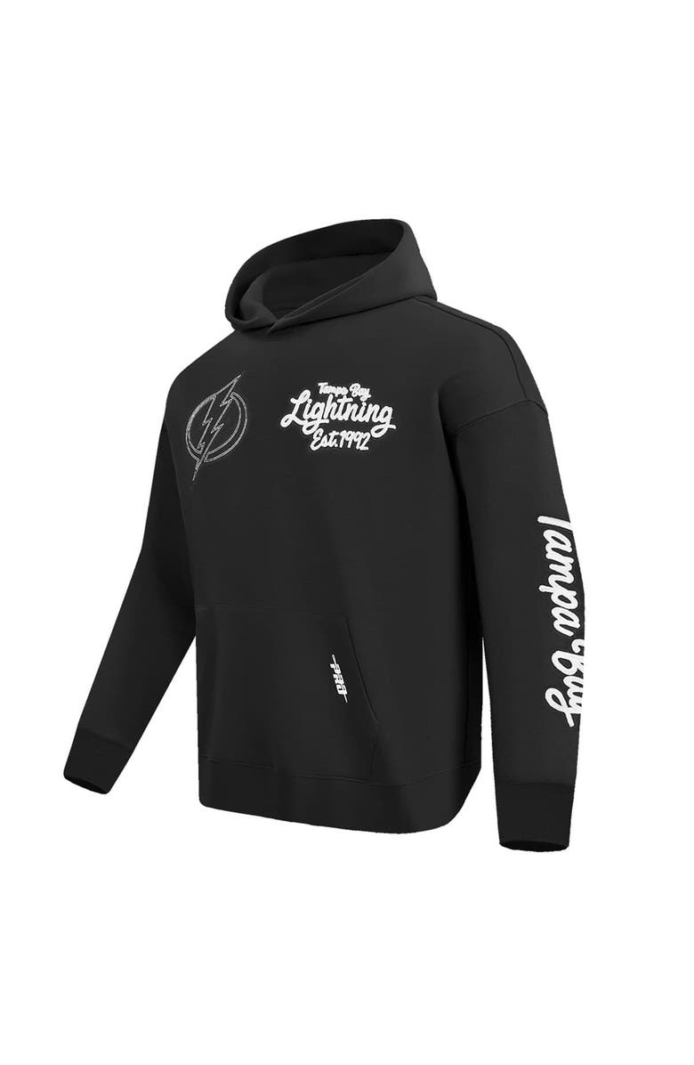 PRO STANDARD Men's Pro Standard Black Tampa Bay Lightning Paint the City Pullover Hoodie, Alternate, color, Black