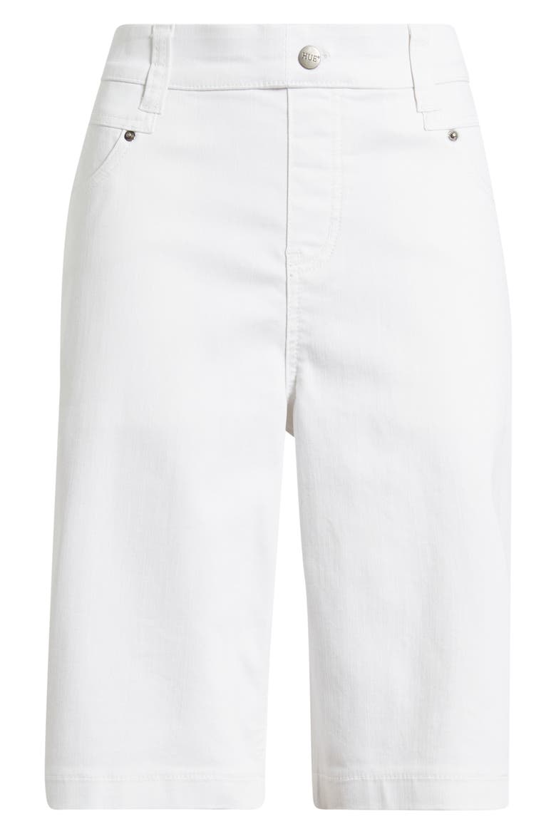 Mid Rise Bermuda Shorts, Alternate, color, WHITE