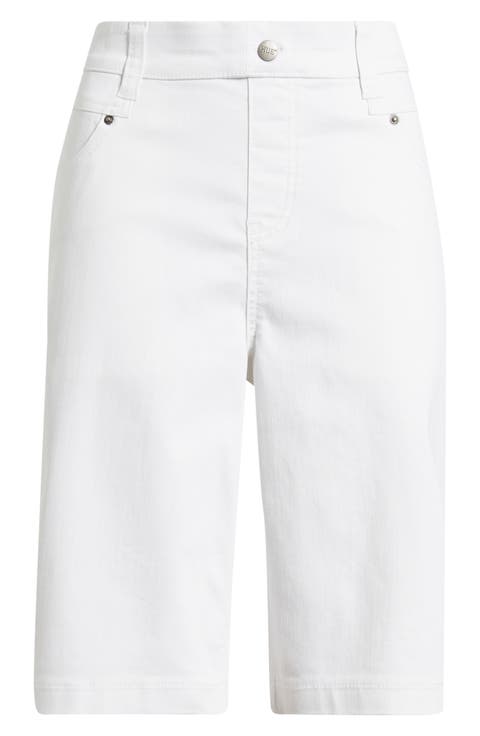 Mid Rise Bermuda Shorts
