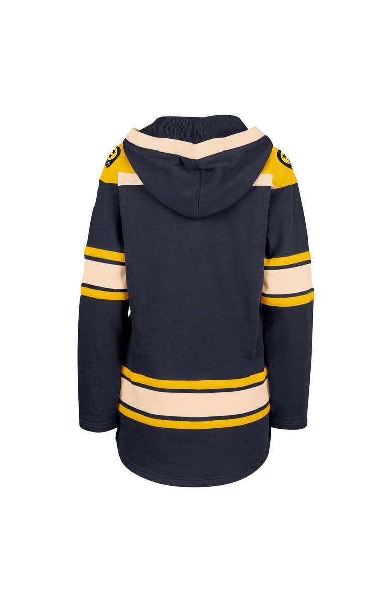 '47 Women's '47  Navy Nashville Predators Superior Lacer Pullover Hoodie, Alternate, color, Navy