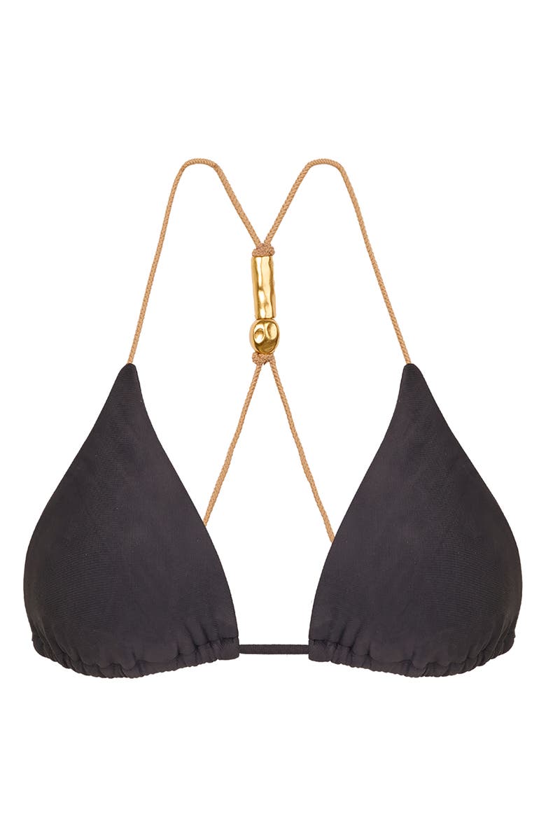 ViX Paula Hermanny Nancy T-Back Beaded Triangle Bikini Top, Alternate, color, 