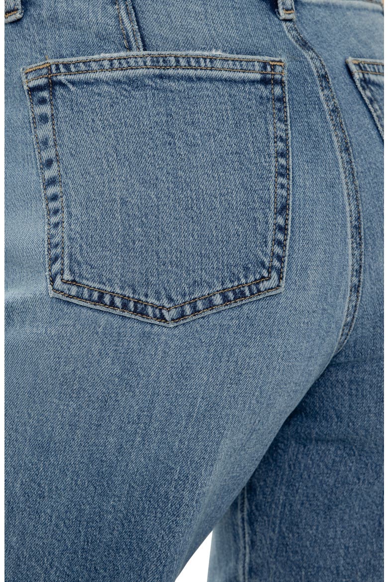 Highly Desirable Relaxed Straight Leg Jeans, Alternate, color, SALTWATER