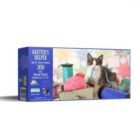 Knitter's Helper 300 piece Jigsaw Puzzle for Adults